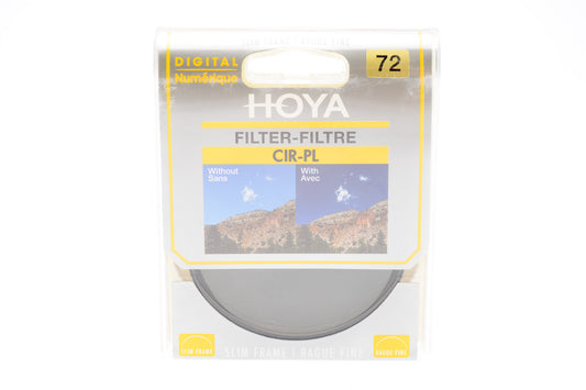 Hoya 72mm Circular Polarizing Filter CIR-PL Slim