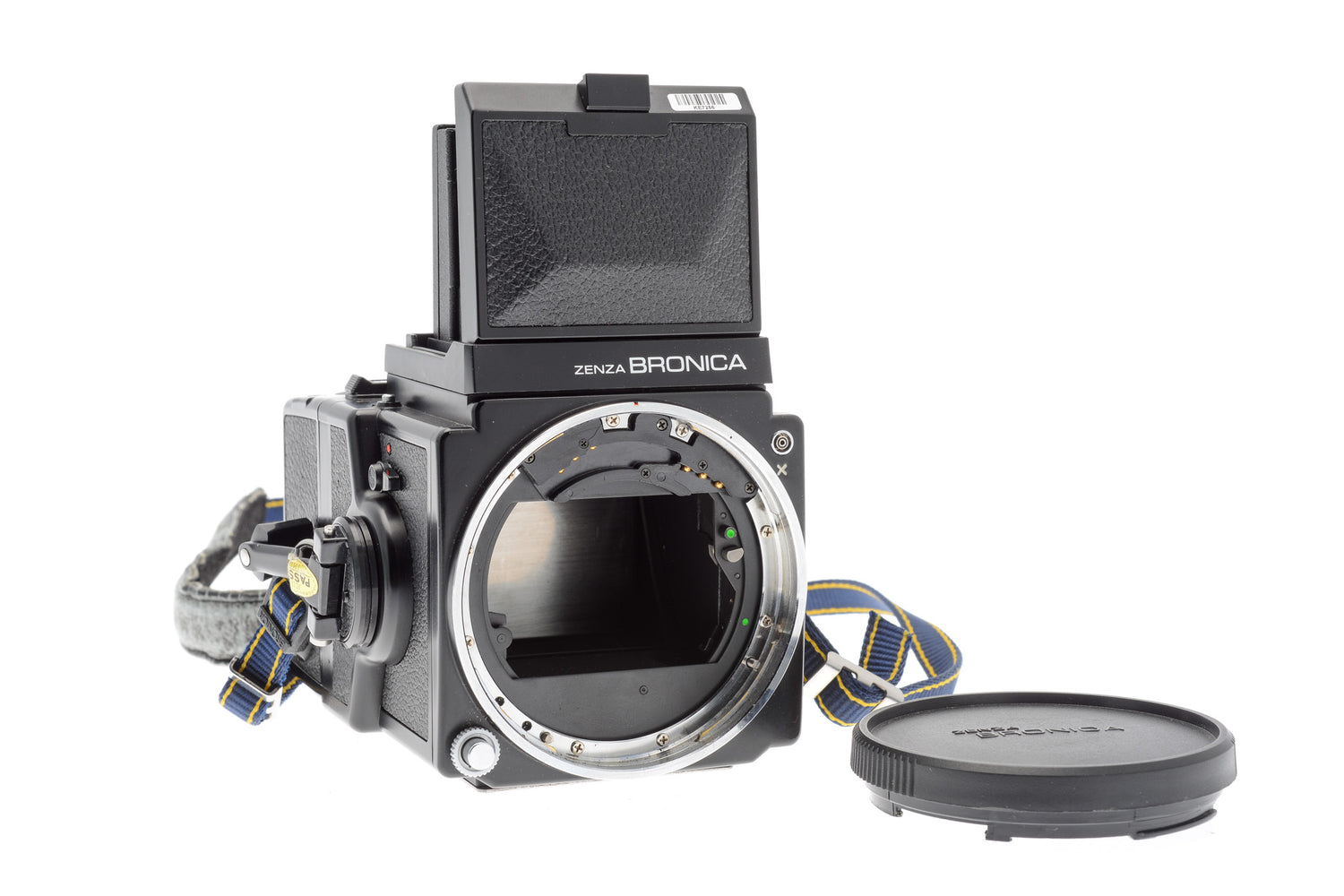 Zenza Bronica ETRS + 120 Film Back + Waist Level Finder