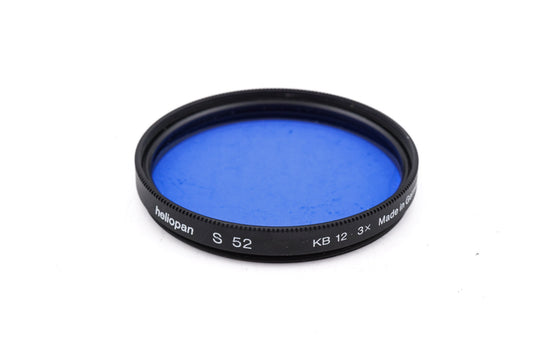 Heliopan 52mm Color Correction Filter KB 12 - Accessory