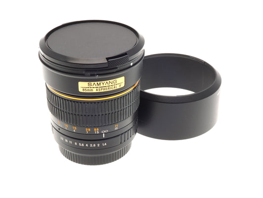 Samyang 85mm f1.4 Aspherical IF - Lens