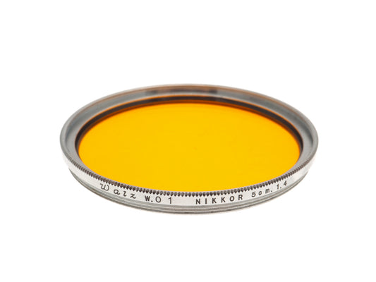 Walz W.O 1 Orange Filter For Nikkor 50mm f1.4 - Accessory