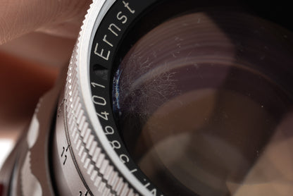 Leica 5cm f2 Summicron Rigid + Lens Hood (IROOA / 12571)