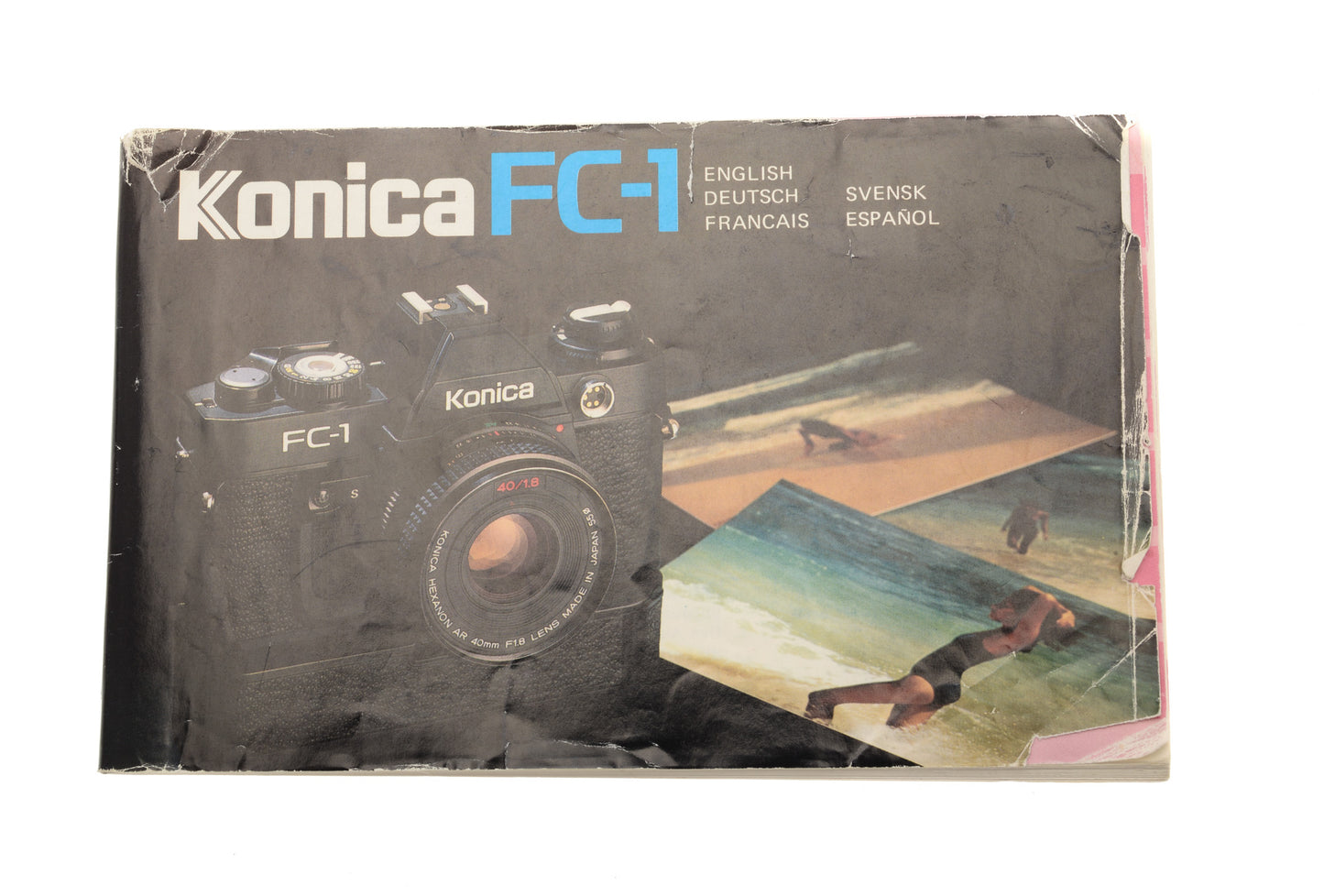 Konica FC-1 Instructions