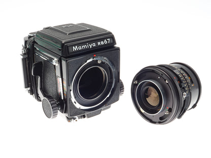 Mamiya RB67 Professional + 120 6x7 Film Back + 127mm f3.8 Sekor NB