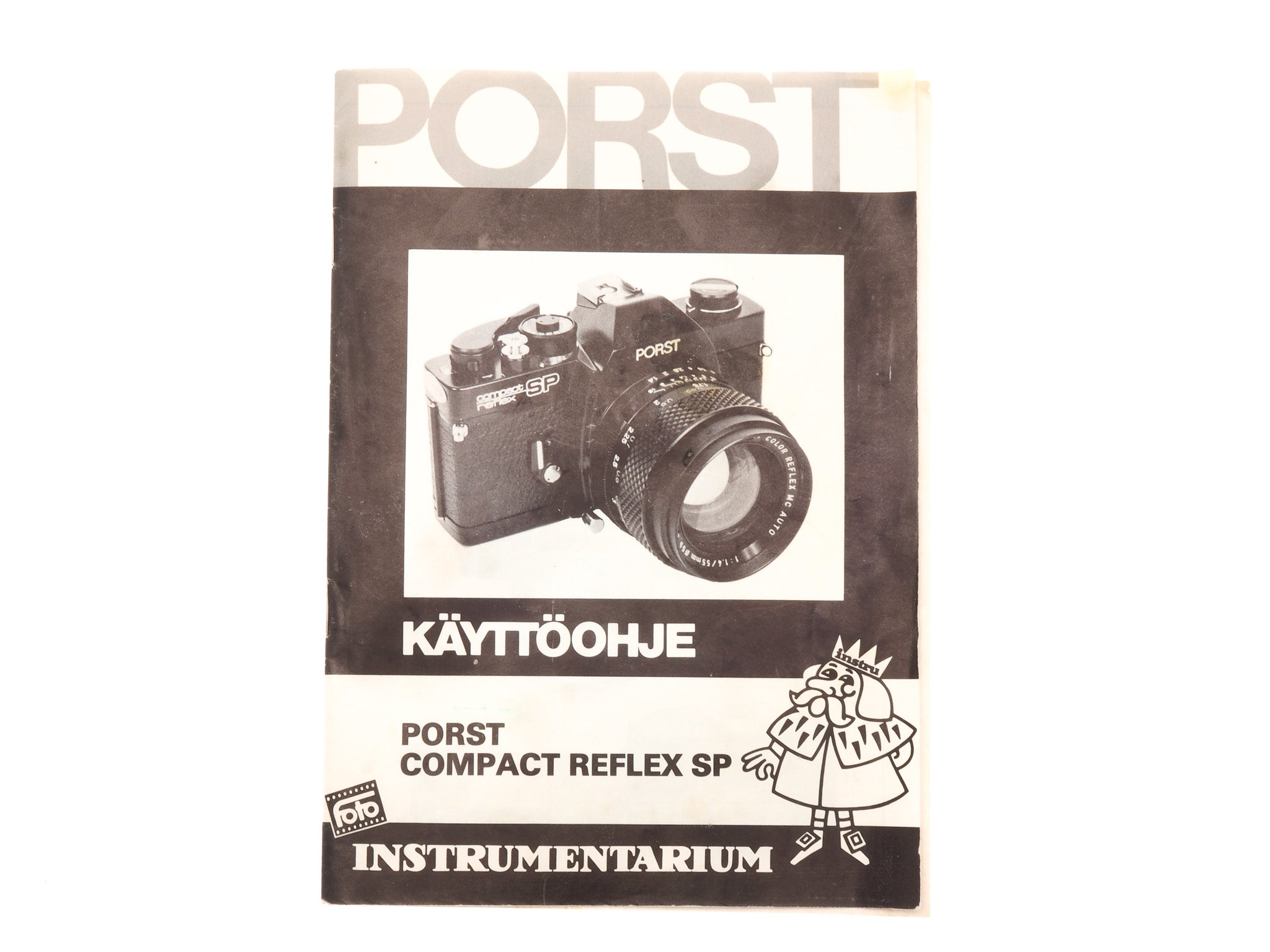 Porst Compact Reflex SP Instructions – Kamerastore