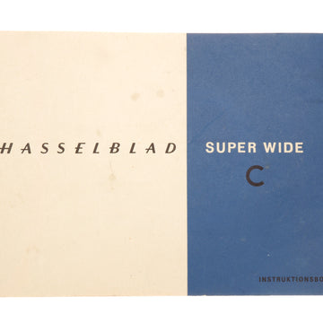 Hasselblad Super Wide C Instructions