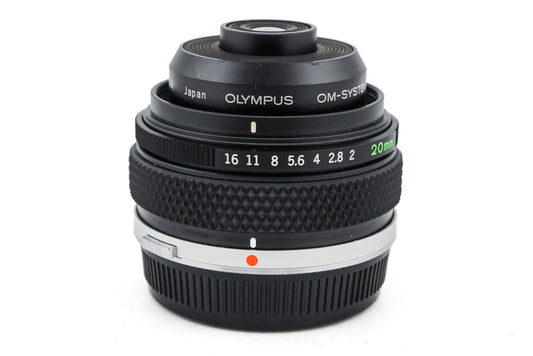Olympus 20mm f2 Zuiko Auto-Macro - Lens