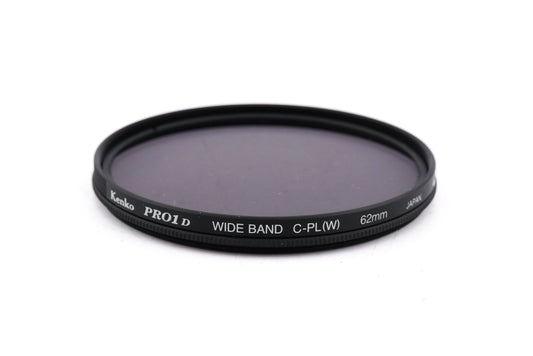 Kenko 62mm Circular Polarizing Filter Wideband C-PL (W) - Accessory