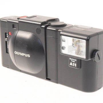 Olympus XA + A11 Electronic Flash