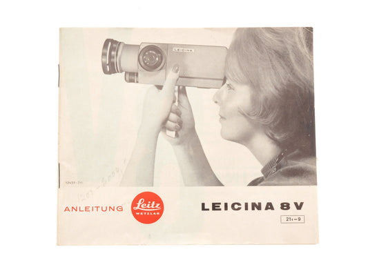 Leica Leicina 8V Instructions