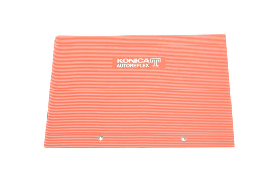Konica Autoreflex T Instructions
