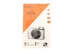 Canon IXUS Instructions