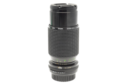 Sigma 70-210mm f4.5 Zoom-K II Multi-Coated - Lens