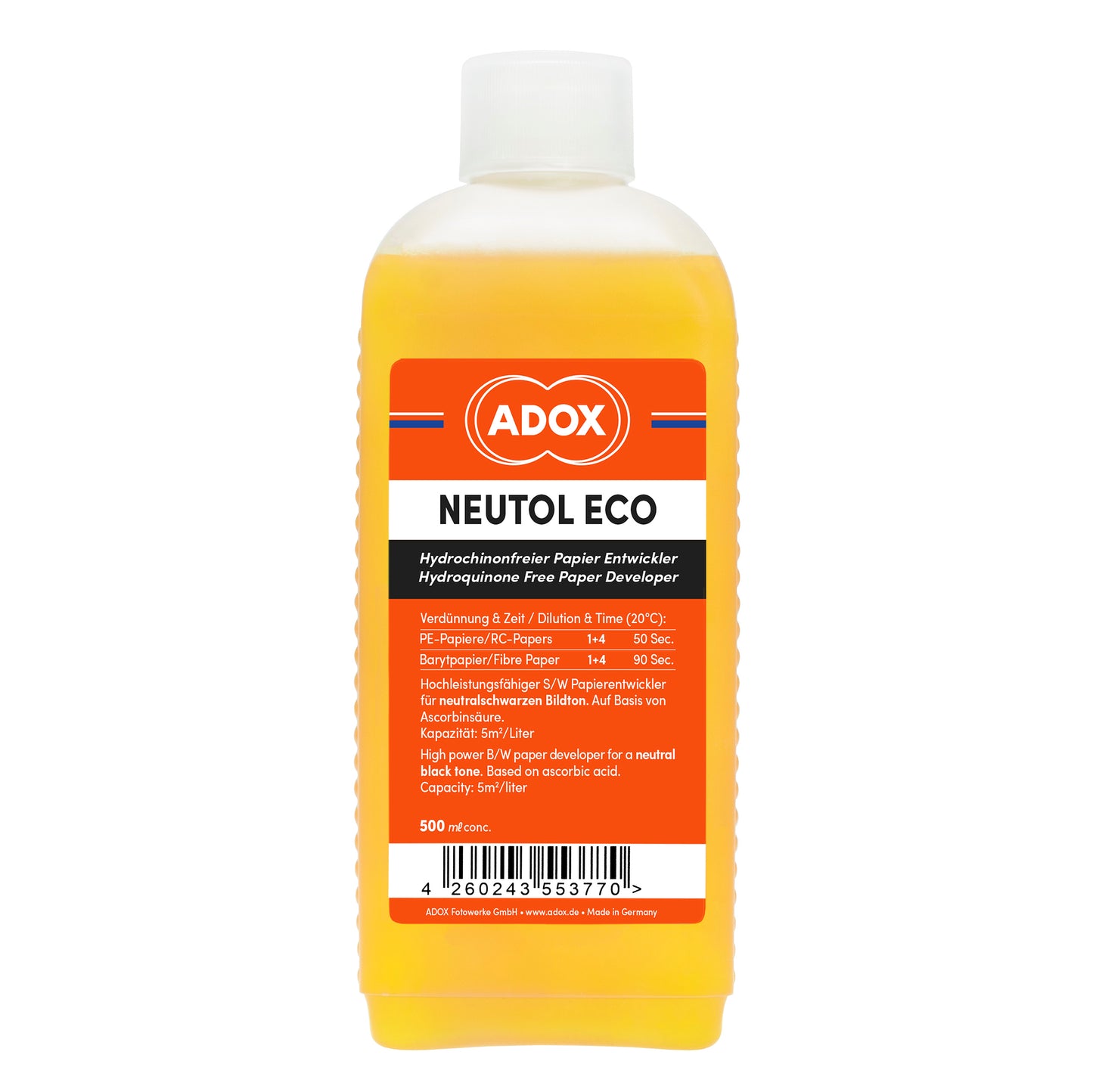 Adox Neutol Eco 500ml Paper Developer