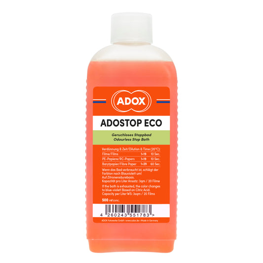 Adox Adostop Eco Stopbath with Indicator 500 ml conc.
