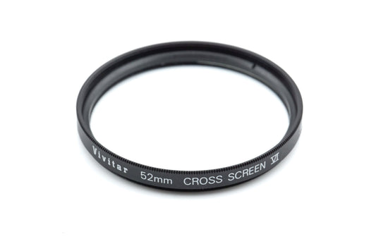Vivitar 52mm Cross Screen Filter VI - Accessory