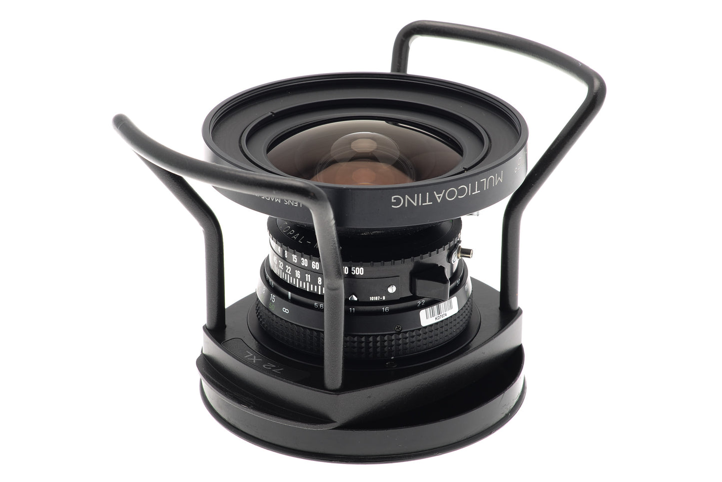 Schneider-Kreuznach 72mm f5.6 Super-Angulon XL 115° (Shutter) - Lens