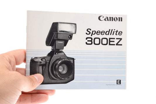 Canon Speedlite 300EZ Instruction Manual