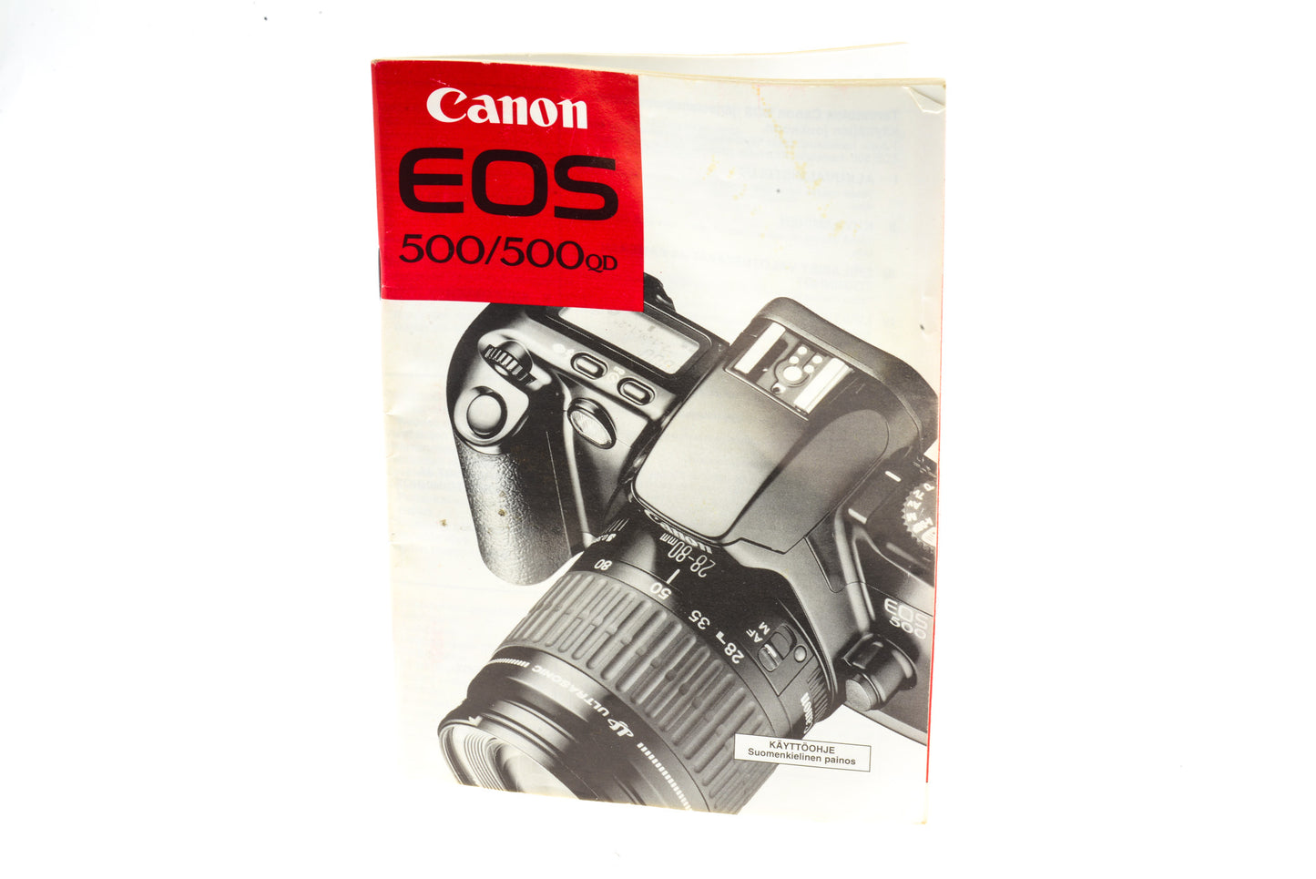 Canon EOS 500 / 500QD Instructions