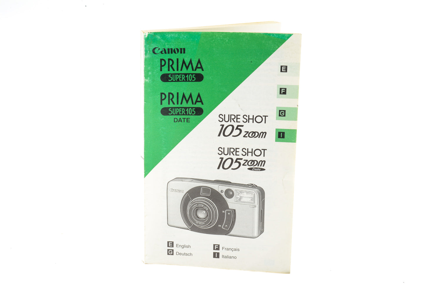 Canon Prima Super 105 Instruction Manual
