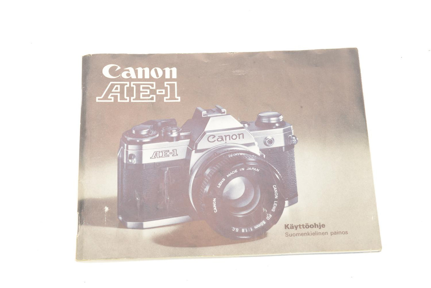 Canon AE-1 Instructions - Accessory
