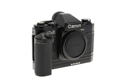 Canon F-A + MZ Motor Drive