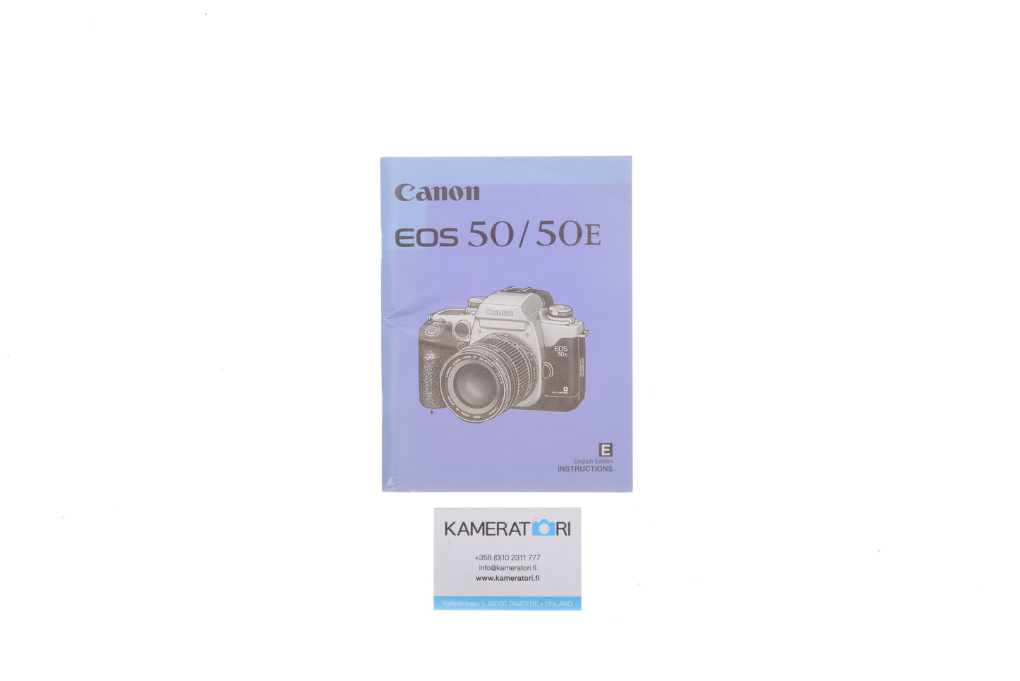 Canon EOS 50/50E Instructions
