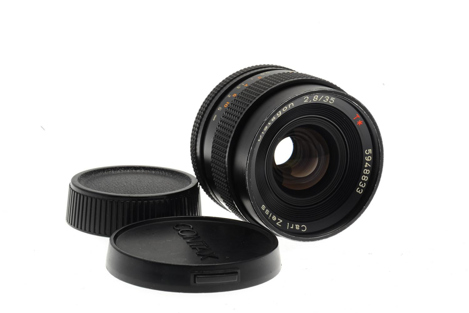 コンタックス Carl Zeiss Distagon 35mm F2.8 - レンズ(単焦点)