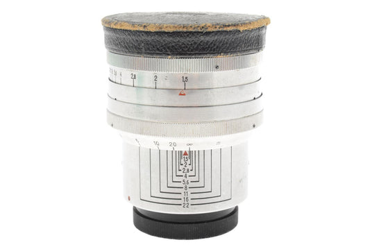 Carl Zeiss 7.5cm f1.5 Biotar T Jena (Version 2) - Lens