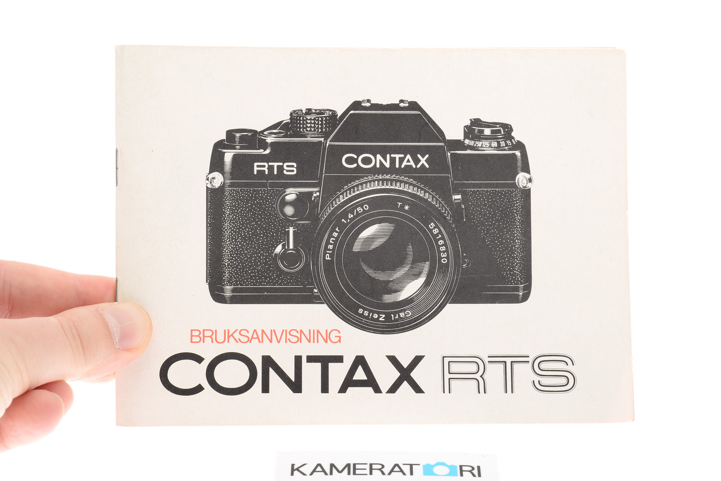 Contax RTS Bruksanvinsing
