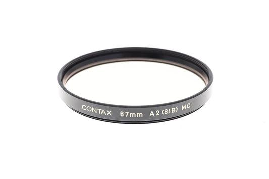 Contax 67mm A2 (81B) MC Warming Filter - Accessory