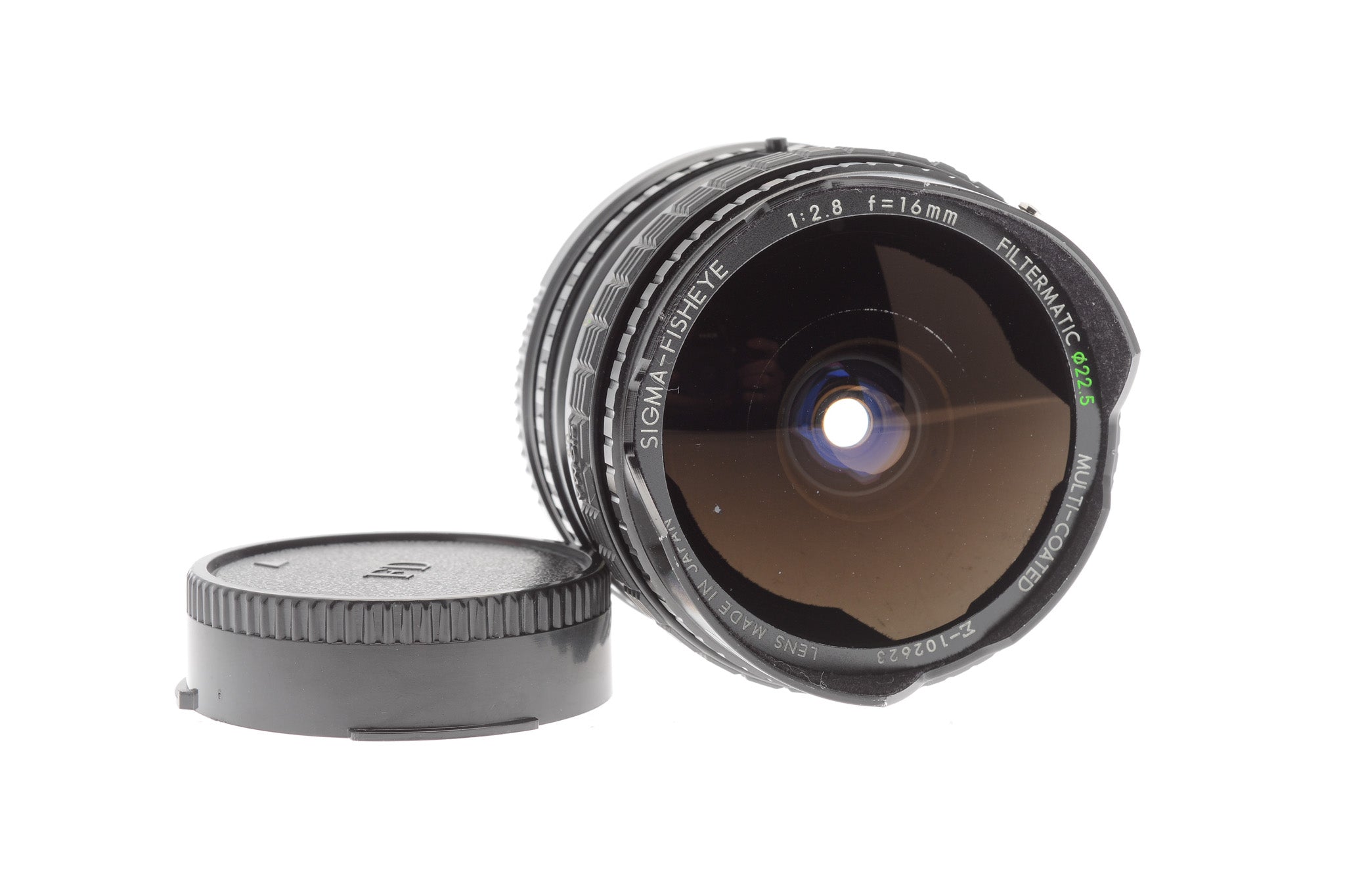 Sigma 16mm f2.8 Filtermatic Fisheye Multi-Coated - Lens