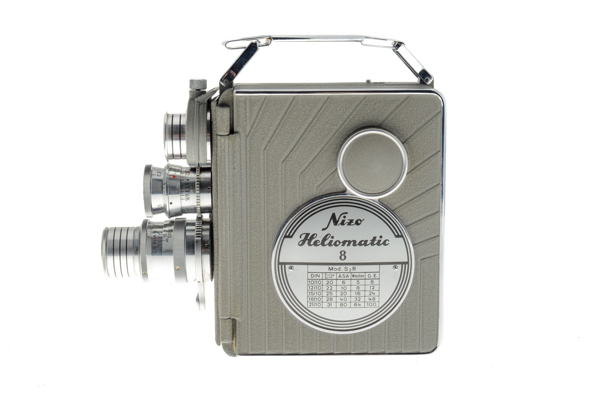 Caméra Nizo heliomatic 2x8 mm S2R - Photo, audio & vidéo Caméra Nizo heliomatic 2x8 mm S2R - Photo, audio & vidéo