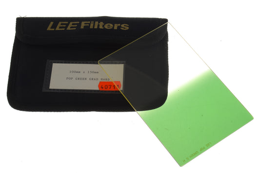 LEE Filters 100x150mm Pop Green Grad Hard - Accessory