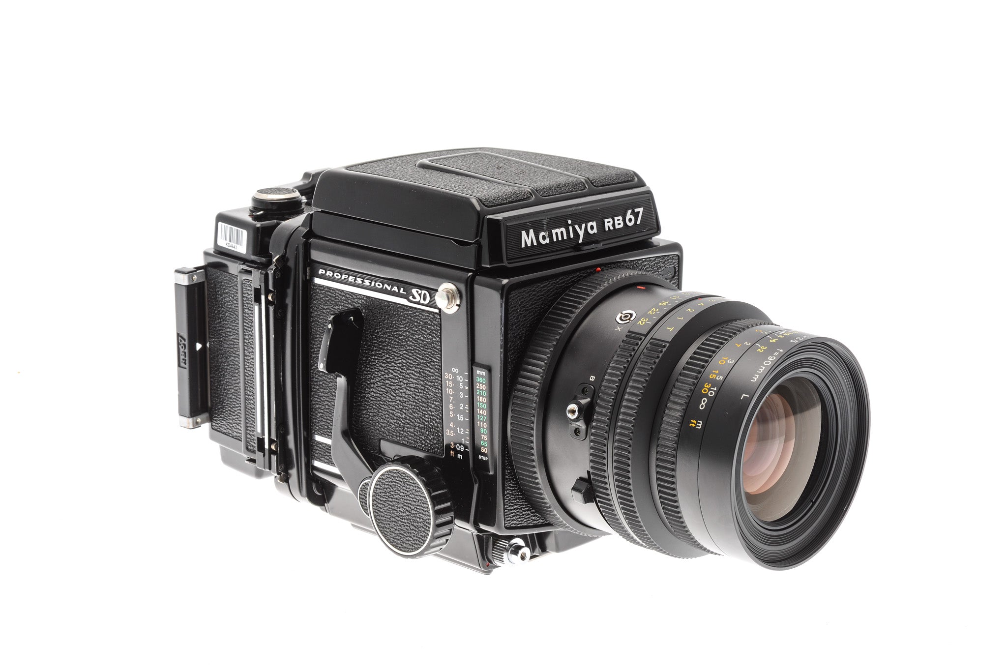 Mamiya RB67 Pro SD + 90mm f3.5 K/L L + 120 Pro-SD 6x7 Film Back