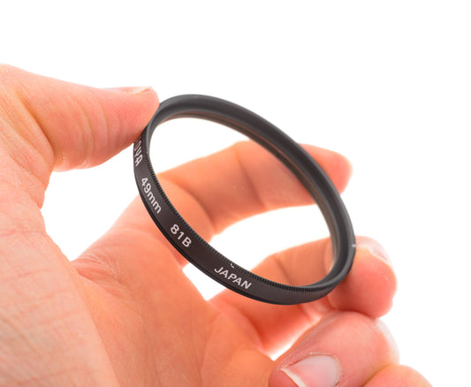 Hoya 49mm 81B Color Conversion Filter - Accessory