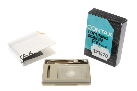 Contax FV-2 Focusing Screen - Accessory