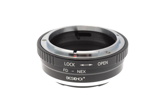 Beschoi Canon FD - Sony E/FE (FD - NEX) Adapter - Lens Adapter