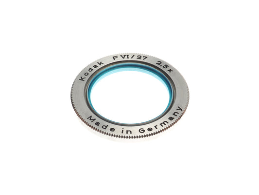 Kodak F VI/27 2.5x Blue Filter - Accessory