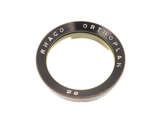 Rhaco 29mm Orthoplan Yellow Filter - Accessory