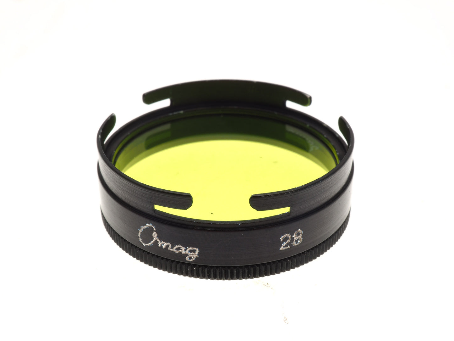 Omag 28mm Yellow Green Push-On Filter - Accessory