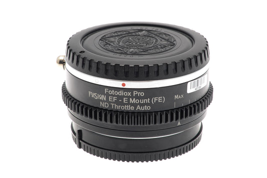 Fotodiox Pro Fusion Canon EF - Sony E/FE (EF - NEX) ND Throttle Auto Adapter - Lens Adapter