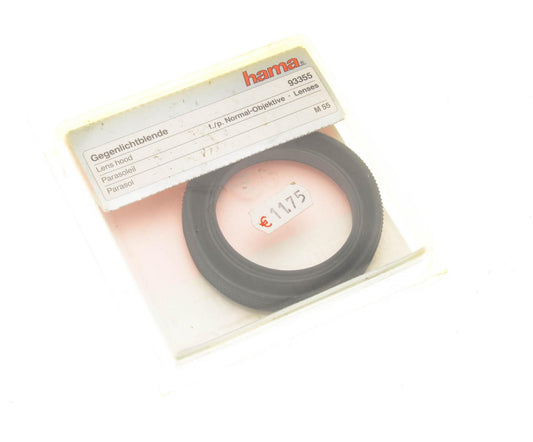 Hama 55mm Rubber Lens Hood - Accessory