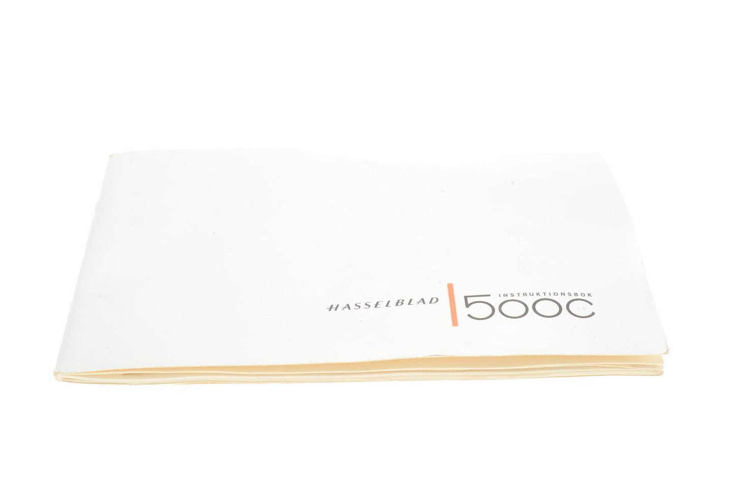 Hasselblad 500C Instruktionsbok - Accessory