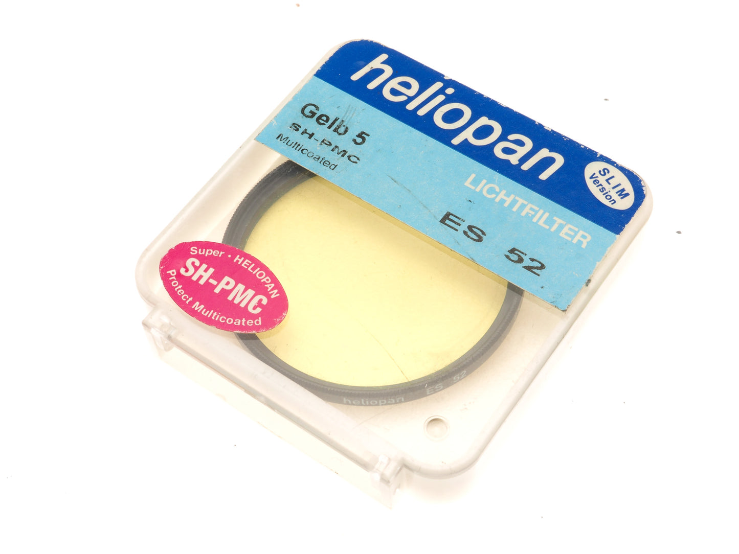 Heliopan 52mm Yellow Filter 2x -1 SH-PMC - Accessory
