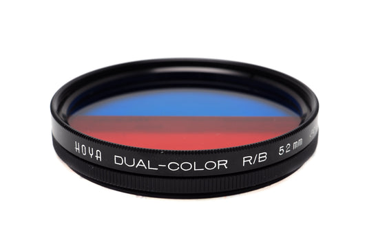 Hoya 52mm Dual Color R/B Filter - Accessory