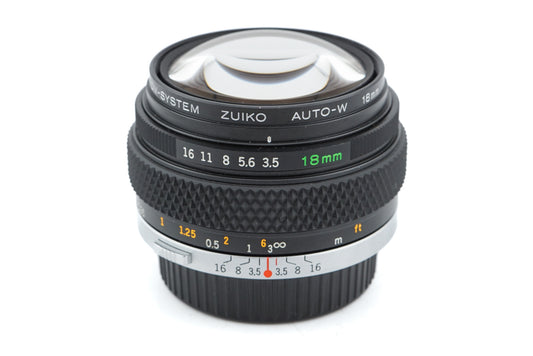 Olympus 18mm f3.5 Zuiko Auto-W - Lens