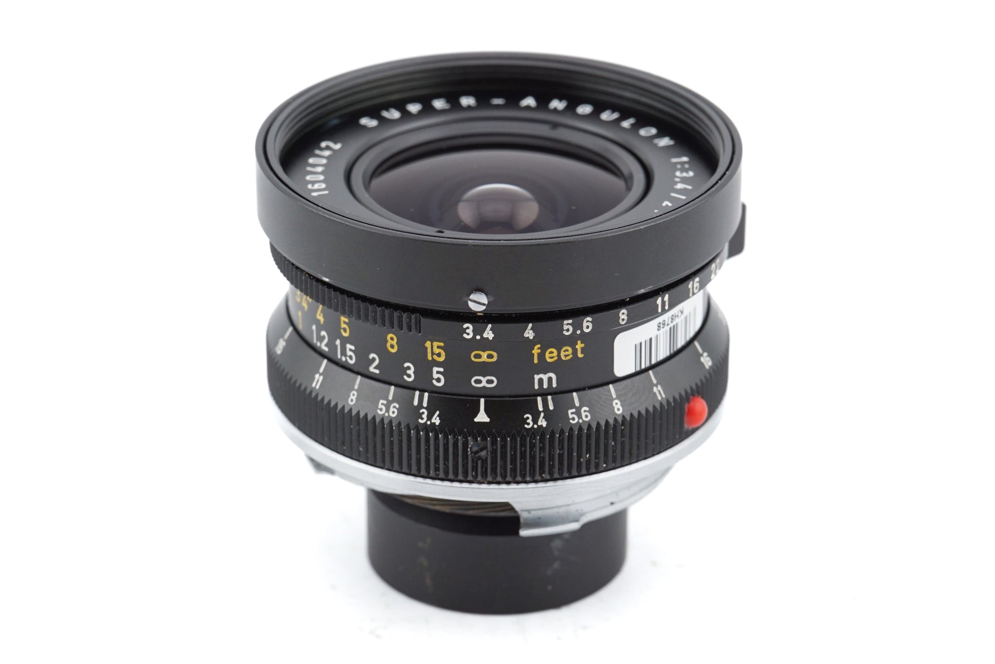 Leica 21mm f3.4 Super-Angulon (Black, 11103) - Lens