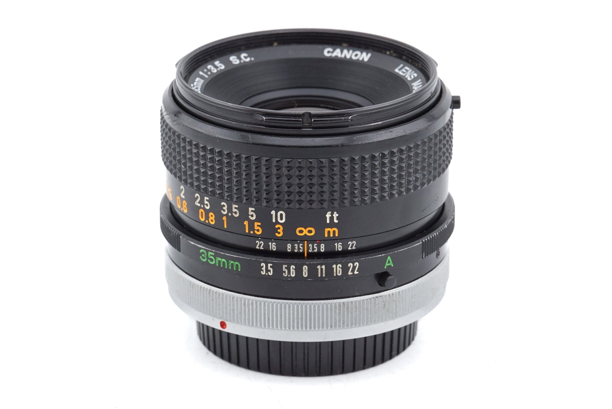 Canon 35mm f3.5 S.C. - Lens – Kamerastore