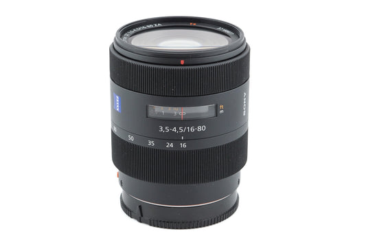 Sony 16-80mm f3.5-4.5 Vario-Sonnar T* DT ZA (SAL1680Z) - Lens